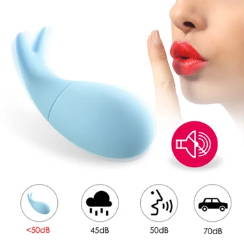 Søde Delfin Vibrationer Æg 10 Frekvens Vibrerende USB-Genopladeligt G-spot Vibrator Personlig Massager Voksen Sex Legetøj til Kvinder