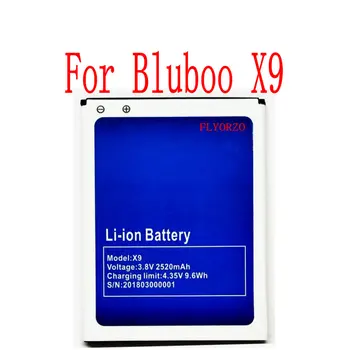 New Høj Kvalitet 2520mAh Bluboo X9 Batteri Til Bluboo X9 Mobiltelefon