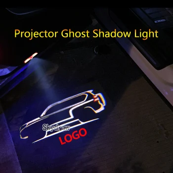 2, Stykke For Toyota LAND CRUISER PRADO (2009-2019) J150 Bil LED-Panel Advarsel Lys Projektor Ghost Skygge Lys Lys Velkommen