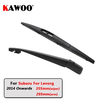 KAWOO Bil bagfra Viskerblade Tilbage Vindue Visker Arm Til Subaru For Levorg Hatchback () 355mm Forrude, Auto Blade