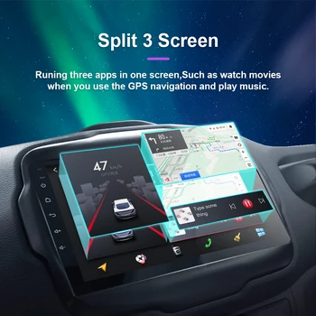 Universal Bil Radio Android 9.0 Bluetooth 9 10 Tommer Bil DVD Multimedie-Afspiller Autoradio GPS-Navigation for Volkswagen-Nissan