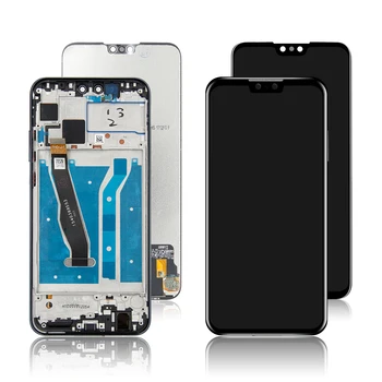 For Huawei-Y9 2019 / Nyd 9 Plus LCD-Skærm Touch screen Digitizer Assembly JKM-LX1 JKM-LX2 JKM-LX3 LCD-erstatning Med Ramme