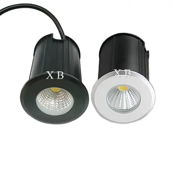 Ny type 3W 5W LED COB Underjordiske lys IP67 AC85-265V DC12V Udendørs Forsænket Dæk Lys, Have Lampe Fortov Belysning