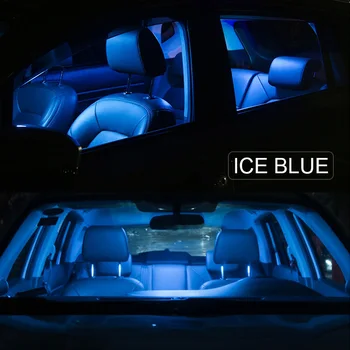 11 Stk Indvendige Bil LED Pærer Pakke Kit For 2001-2005, Honda Civic Kort Dome Kuffert Nummerplade Lys
