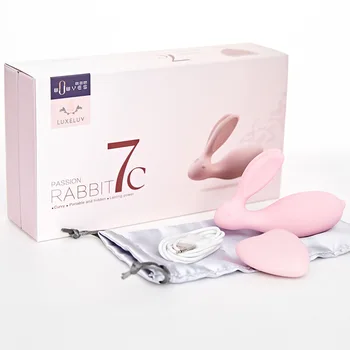 Dobbelt Vibrator Trådløs Fjernbetjening Rabbit Vibrator G Spot Klitoris Stimulator Strapon Vibrador Sexlegetøj Til Kvinde, Vibratore