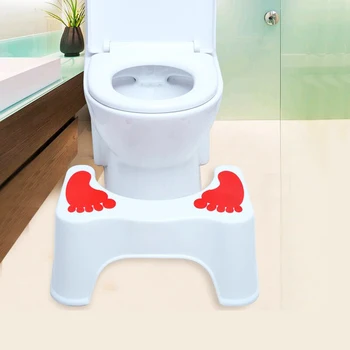5 Farver PP Materiale Badeværelse Toilet Pit Trin Skammel
