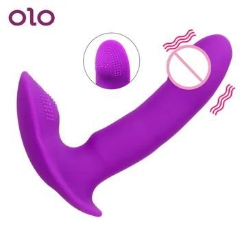 OLO Bærbare Dildo Anal Vibrator til Vaginal Massage G Spot Vibrator Klitoris Stimulator Kvindelige Onani sexlegetøj til Kvinde