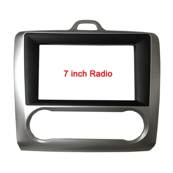7/9 tommer 2 Din Bil Radio Ramme Ford Focus 2 S-Max 2005-2011 fascia Bil DVD-GPS-Afspiller panel dash mount kit til bil tilbehør