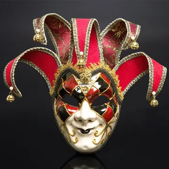 Kvinder Party Mask Venedig-Masker Festlige Forsyninger Maskerade Maske Jul Halloween Venetiansk Karneval Kostumer Anonym Masker