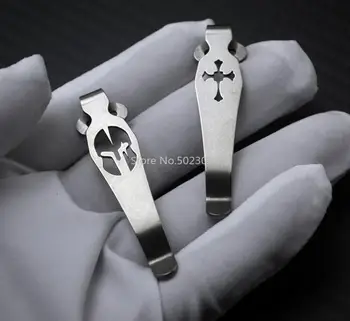 Titanium legering lomme Kniv klip for ZT kniv CQC 551 serie lomme, bælte klip, klip