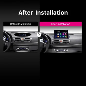 Seicane Android 10.0 2.5 D-Skærmen bilradioens Lyd GPS Autoradio for Renault Megane 3 2009 2010 2011 2012-støtte DVR OBDII