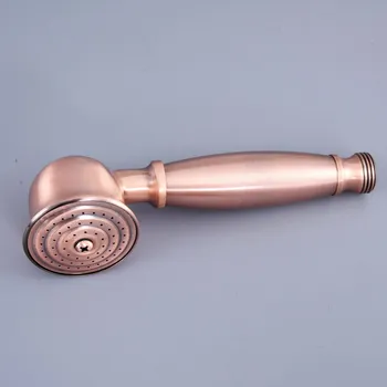 Antik Rød Kobber Klassisk Telefon håndholdt brusehoved Badeværelse udskiftning handhand brusebad zhh126