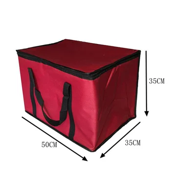 60L super stor fortykkelse oxford køletaske ice pack termisk store picnic lunch box køretøj isolering mad, vin bærer cool taske