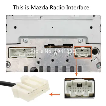 DOXINGYE 3,5 MM Aux-in-Radio, Digital CD-Skifter-Adapter MP3-Afspiller Til Mazda 2 3 5 Miata MPV MX5 Interface CD-lydkvalitet