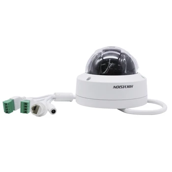 Hikvision POE IP-Kamera DS-2CD2143G0-ER 4MP Udendørs/Indendørs Sikkerhed Dome IP Overvågning Kamera, SD-Kort Slot Lyd 30m IR Onvif