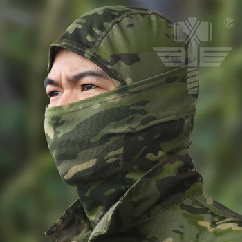 18 Farve Multicam-CP Elefanthue Camouflage Taktiske Airsoft Maske Paintball Cykel Hær Militære Hjelm Liner Full Face-Hat Mænd