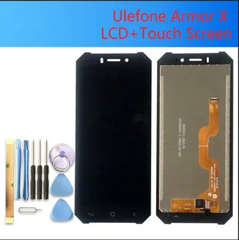 5.5 tommer FOR ULEFONE RUSTNING X LCD Display+Touch Screen Digitizer Assembly Oprindelige Nye LCD - +Touch Digitizer
