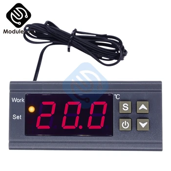MH1210W 90-250V 220V 10A Digital termometer og Termostat Regulator Controlleren -50~110 Celsius Varme Køling Kontrol NTC Sensor