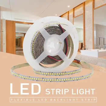 LED Strip 2835 IP20 LED lysbånd Indendørs Dekoration DC 12V Fleksibel Belysning i Varm Hvid kold Hvid