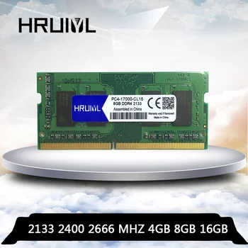 HRUIYL Bærbar DDR4 4GB 8GB 16GB 4G 8G 16G notebookRAM Hukommelse DDR 4 PC4-17000 PC4-19200 2133 2400 2666 mhz Memoria 260-pin SODIMM