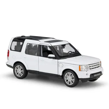 WELLY 1:24 white Land Rover Discovery 4 bil simulering legering bil model håndværk dekoration samling toy værktøjer gave