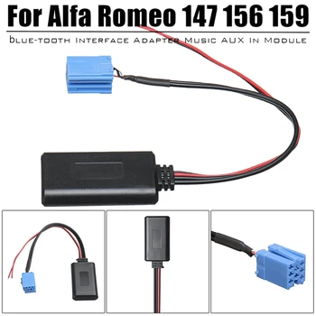 Aux-Blue-Tooth Musik Interface Adapter til Trådløs Radio Stereo Aux Kabel for Alfa Romeo 147 156 159 Brera Mito Gt Giulietta