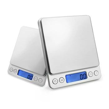 500 g 1 kg 2 kg 3 kg Lomme Digital Vægte Mini Bærbare Elektroniske Høj Præcision Køkken Smykker Skala Digital Vejning Værktøjer