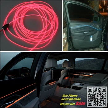For Audi A1 A2 A3 A4 A5 A6 A7 A8 TT og TTS R8 Bilen NOVOVISU Omgivende Lys Panel Strip belysning Inde Optisk Fiber Lys