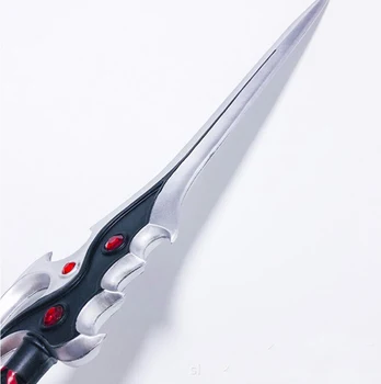 NYE 80cm Længde Li Baiqing lotus sværd Halloween Prop model PU cosplay rekvisitter