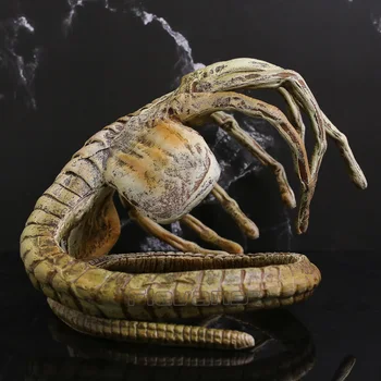 Alien Facehugger Poseable Replica PVC-Action Figur Collectible Model Legetøj, Cosplay