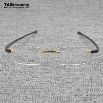 TAG Brand-Pladsen Uindfattede optiske briller ramme mænd 2020 nærsynethed recept briller rammer for mænd brillestel TH3741
