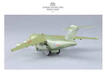 Høj simulation Legering Diecsts Boeing C17 Transport Fly Trække sig Tilbage, Lys, Lyd Fly Model Gave til Børn Gratis Fragt
