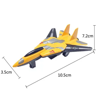 4stk/sæt Fly Model Legetøj, som Børn Trække sig Tilbage Fly Fly Force Fighter Pædagogiske Skrivebord Legetøj Til Børn Drenge Fødselsdag Gaver