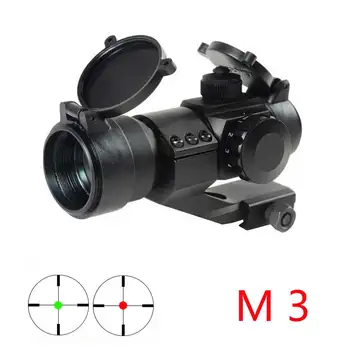 Mål PÅ M3 Optiske syn Holografiske Red Dot Jagt Anvendelsesområde Kollimator Syn Riffel Refleks Skydning L-Formet beslag Til Luft pistol