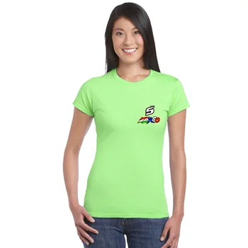 Kvinde t-shirts JOHANN ZARCO No. 5 t-shirt T-shirtMoto toppe, korte ærmer til kvinder surfing topshirts Robust Muskler fitness tøj