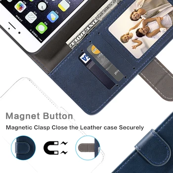 Tilfældet For Techno Pop-4 Tilfælde Magnetiske Wallet Læder Cover Til Techno Pop 4 Stå Coque Telefonen Tilfælde
