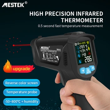 Ikke kontakt termometer termometro infrarojo Digital Infrarød Laser Termometer Temperatur Måleren Ikke-kontakt Pyrometer Imager