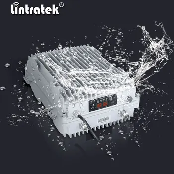 Lintratek 90dB høj ydeevne 2g 3g 4g signal booster 850 900 1700 1800 1900 og 2100 mhz mobiltelefon udendørs forstærker amplifier