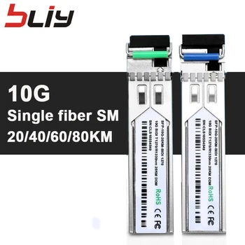 10G sfp 20/40/60/80km sfp+ gbic sfp-modulet ethernet-switch gigabit switch 1550/1310nm kompatibel med mikrotik/zte/cisco