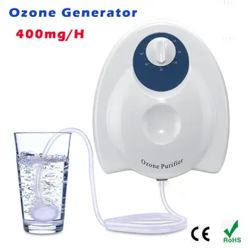 Nye Ozon Generator Vand sterilisering Luftrenser AC110V eller AC220V Ozon output 400 mg/H Timing Funktion Akvarium Desinfektion