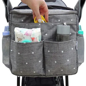 Baby Ble Taske Mode Barsel Mor Stor Kapacitet Rygsæk Nyfødte Klapvogn Mødre Multifunktionelle Ble Taske