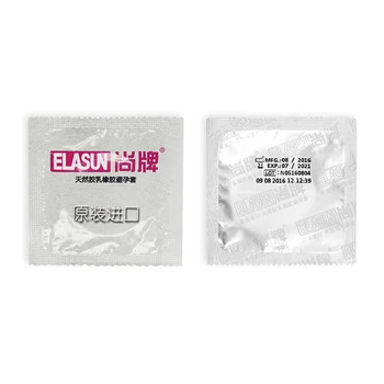 100 stk/pakke Ultra Tynd Store Olie-Super Blød Kondom Naturlig Latex Gummi Kondomer Intime Varer For Mænd