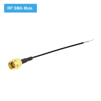 100pcs Enkelt Afslutte SMA Mand / Kvinde til PCB Lodde RF1.13 Kabel Grisehale for WIFI GPS GPRS-Wire Stik Åbne Ende SMA Kabel