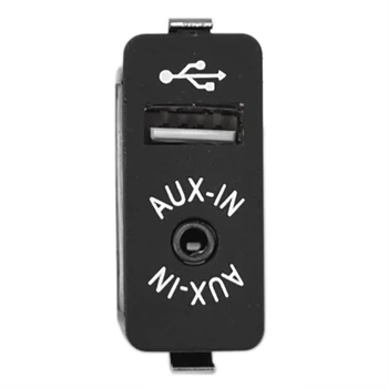 Bilen USB-AUX in-Stik Aux-Indgang Stik Adapter til BMW E63 E81 E87 E90 F10 F12 E70 X1 X3 X5 USB-AUX Aux-Indgang Stik