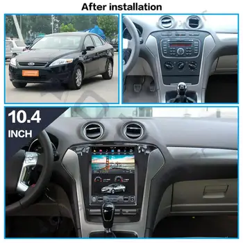 Android9.0 px6 Tesla 128gb Android GPS-Navigation til Ford Mondeo MK4 2011-2013 Car Multimedia-Radio Stereo Afspiller båndoptager