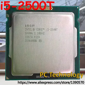 Original Intel CORE i5-2500T 2.30 GHz 6M LGA1155 45W i5 2500T desktop-processor med Quad-Core CPU Gratis fragt skib ud inden for 1 dag