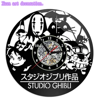 Anime Handling Figur Studio Ghibli ,Ét Stykke ,Naruto ,vinylplade vægur stue dekoration Julegave