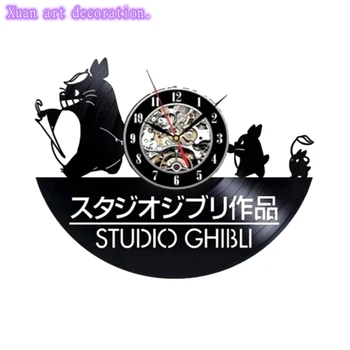 Anime Handling Figur Studio Ghibli ,Ét Stykke ,Naruto ,vinylplade vægur stue dekoration Julegave