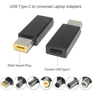 USB Type C Converter Bærbar Strømforsyning Adapter-Stik USB-C Female til 4.5*3.0 7.4*5.0 7.9*5.5 4.0*1.35 m Plug Oplader til Notebooks