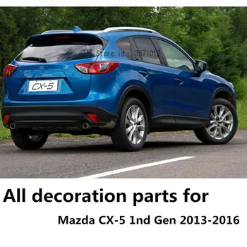 Mazda CX-5 CX5 2013 2016 Bil klistermærker En kolonne døren Audio Tale Vindue Forruden Side trekant lampe trim 2stk
